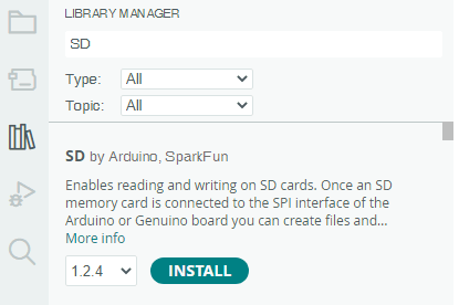 Arduino Library Manager