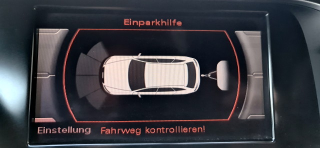 Einparkhilfe Audi A4 Anhängerbetrieb